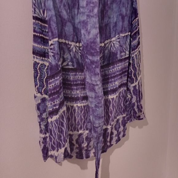 Ruby Yaya boho beach skirt purple & pearl beaded in size S - Picture 4 of 8